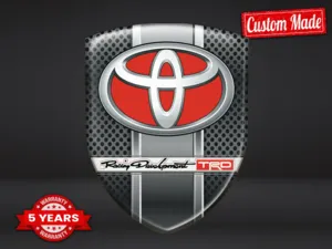 Toyota Adesivi Lunotto Auto Forti Tuning Lusso